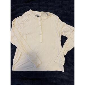 Cream Universal Threads XXL Women’s Long Sleeve Top